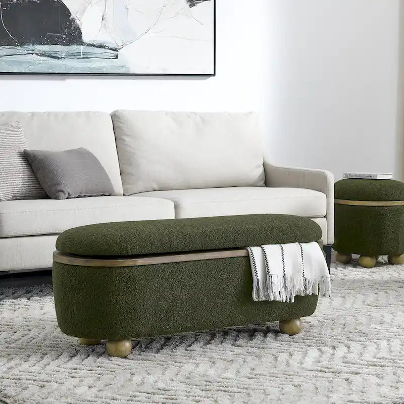 Banc de rangement ottoman, Banc de rangement capitonné pour bout de lit avec rangement et assise, Grand banc de rangement pour couvertures pour repose-pieds