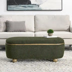Banc de rangement ottoman, Banc de rangement capitonné pour bout de lit avec rangement et assise, Grand banc de rangement pour couvertures pour repose-pieds