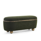 Banc de rangement ottoman, Banc de rangement capitonné pour bout de lit avec rangement et assise, Grand banc de rangement pour couvertures pour repose-pieds