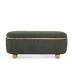 Banc de rangement ottoman, Banc de rangement capitonné pour bout de lit avec rangement et assise, Grand banc de rangement pour couvertures pour repose-pieds