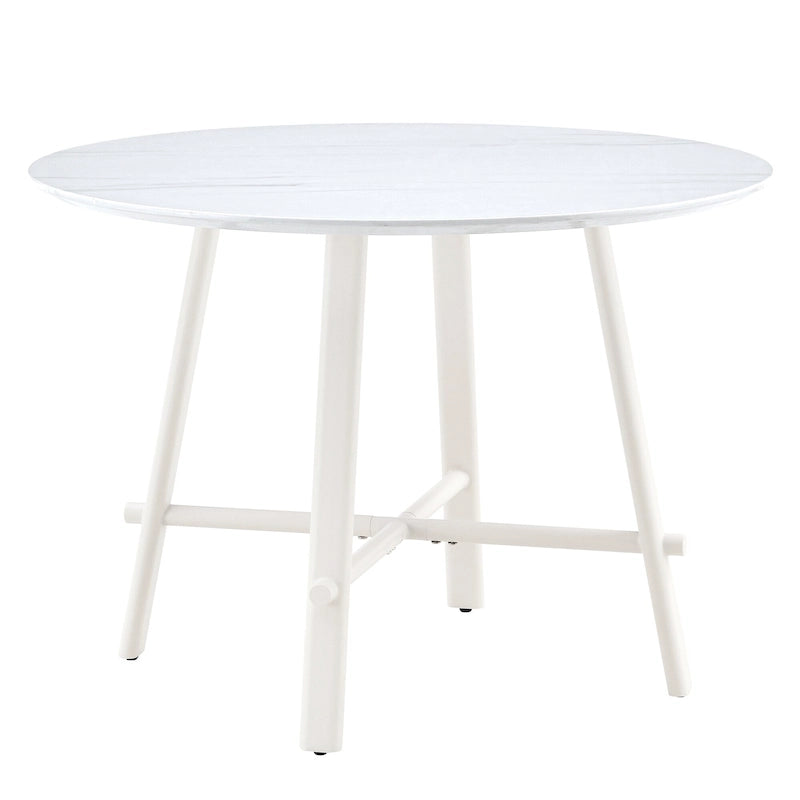 42 Table à manger ronde minimaliste et moderne