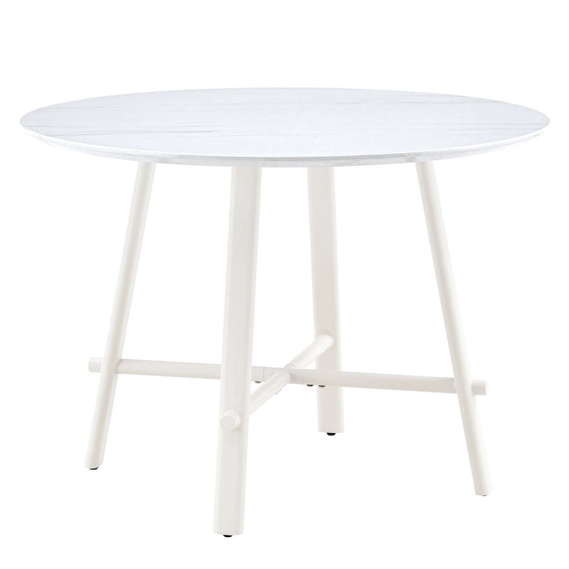 42 Table à manger ronde minimaliste et moderne