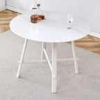 42 Table à manger ronde minimaliste et moderne