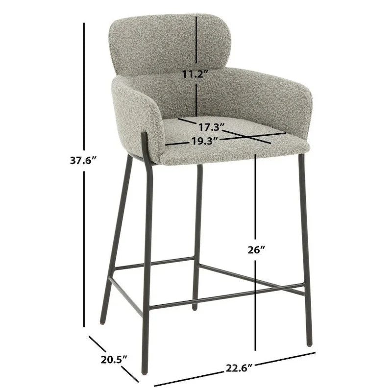 Tabouret de comptoir Sejada 26 pouces