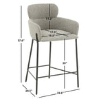 Tabouret de comptoir Sejada 26 pouces