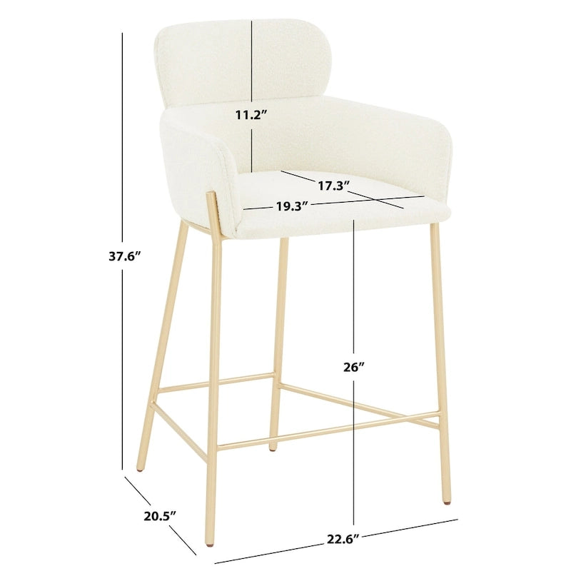 Tabouret de comptoir Sejada 26 pouces