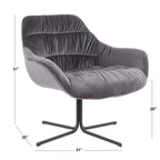 Fauteuil pivotant Wayne