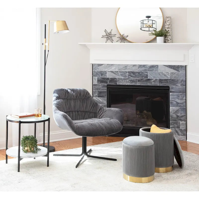 Fauteuil pivotant Wayne