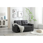 Canapé-lit convertible 3 plis en velours moelleux - 31,10 x 55,00 x 31,00