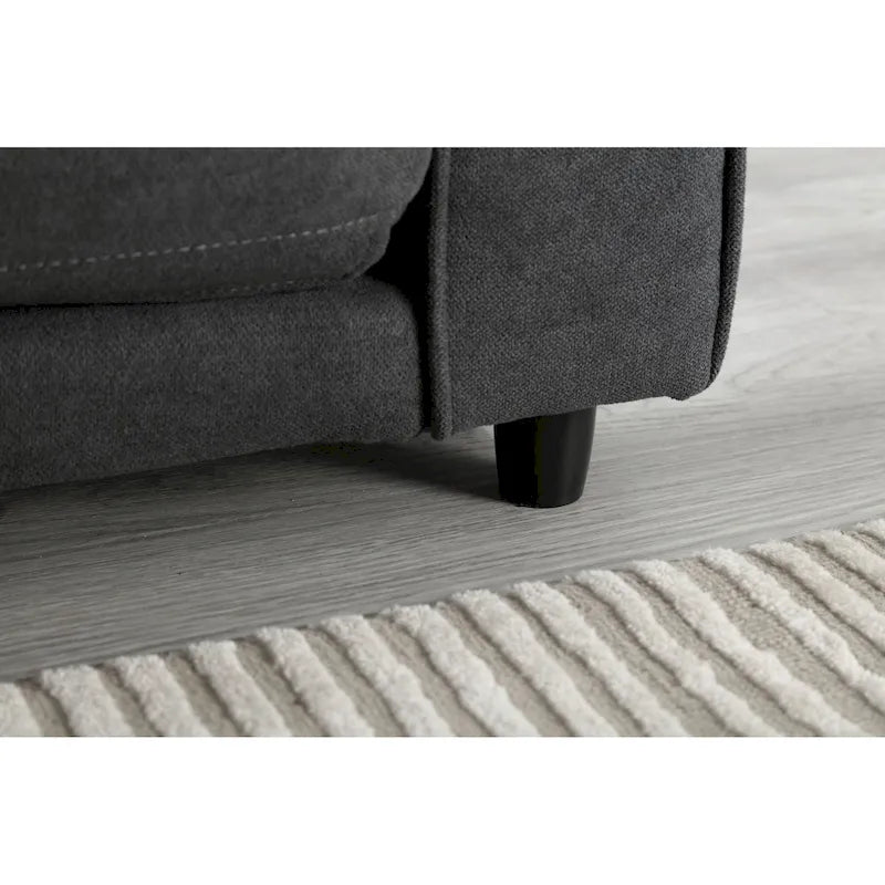 Canapé-lit convertible 3 plis en velours moelleux - 31,10 x 55,00 x 31,00