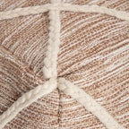 Kirkwood Lake Pouf Ottoman Bleu 22 Pouces - Repose-Pieds Fait à la Main pour Salon, Chambre, Chambre de Bébé, Chambre d'Enfant