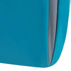 Petit repose-pieds ottoman de 14 po – Pouf ottoman avec siège en velours