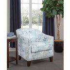 Fauteuil Giles avec clous décoratifs