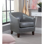 Fauteuil Giles avec clous décoratifs