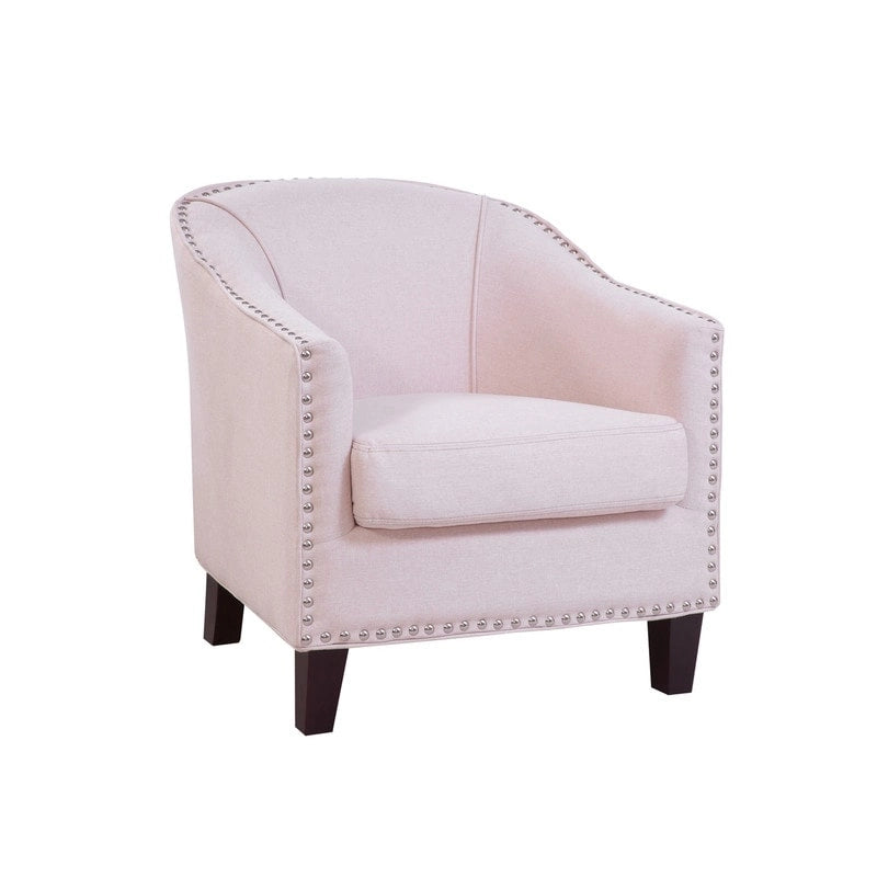 Fauteuil Giles avec clous décoratifs