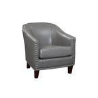 Fauteuil Giles avec clous décoratifs