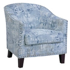 Fauteuil Giles avec clous décoratifs