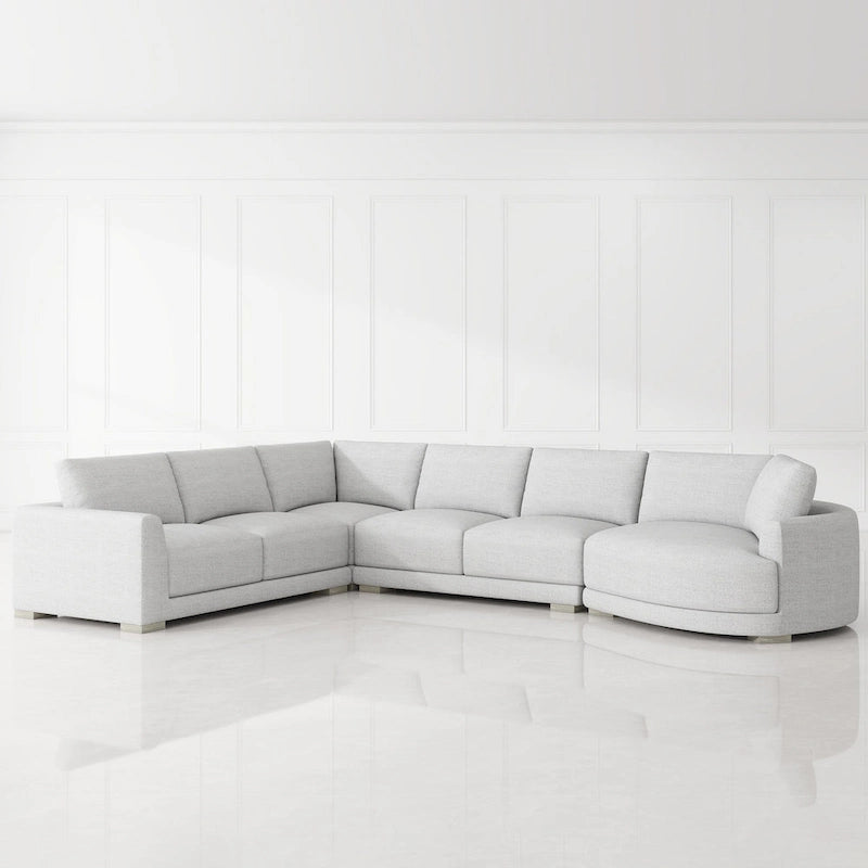 Canapé d'angle modulable Laguna 165,5 avec méridienne