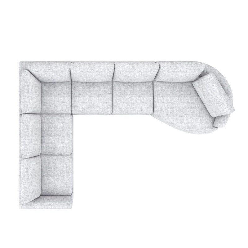 Canapé d'angle modulable Laguna 165,5 avec méridienne