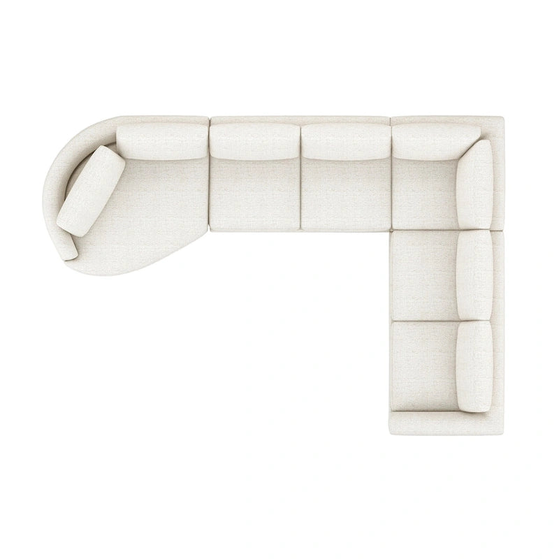 Canapé d'angle modulable Laguna 165,5 avec méridienne