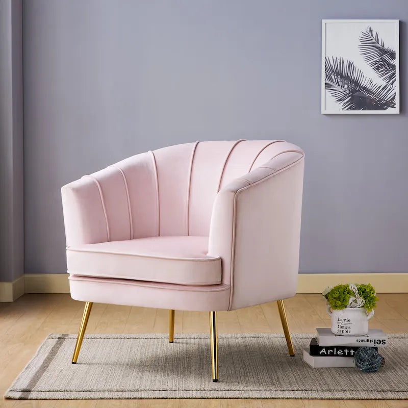 Fauteuil d'appoint contemporain rembourré Delicia