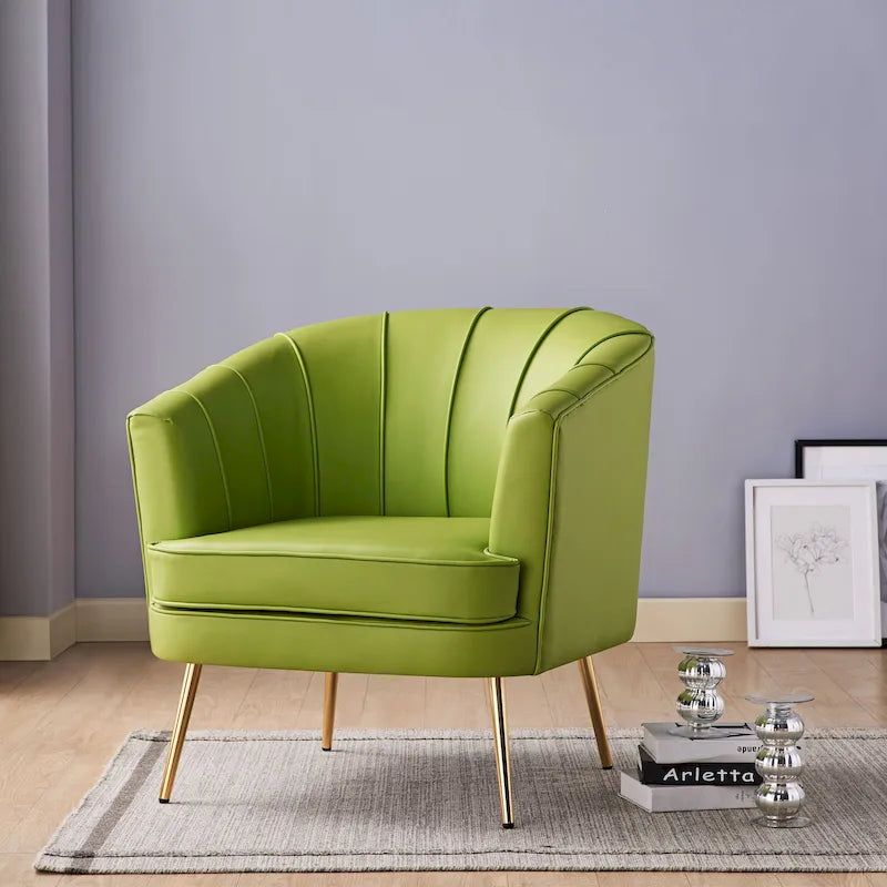 Fauteuil d'appoint contemporain rembourré Delicia