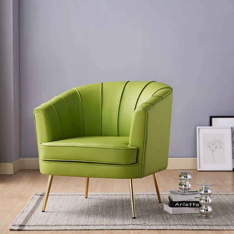 Delicia Contemporary Upholstered Accent Chair by Furniture of America