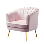 Fauteuil d'appoint contemporain rembourré Delicia