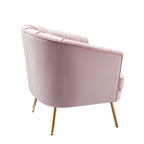 Fauteuil d'appoint contemporain rembourré Delicia