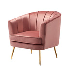 Fauteuil d'appoint contemporain rembourré Delicia