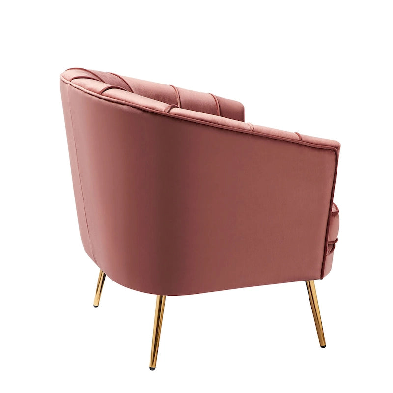 Fauteuil d'appoint contemporain rembourré Delicia