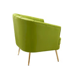 Fauteuil d'appoint contemporain rembourré Delicia