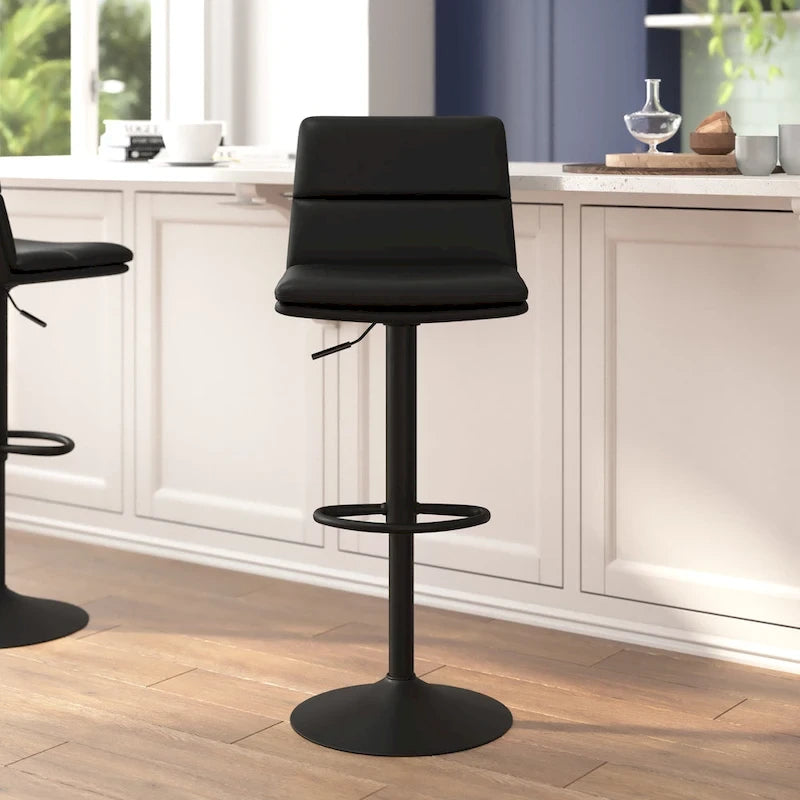 Tabourets de bar commerciaux sans accoudoirs à hauteur réglable