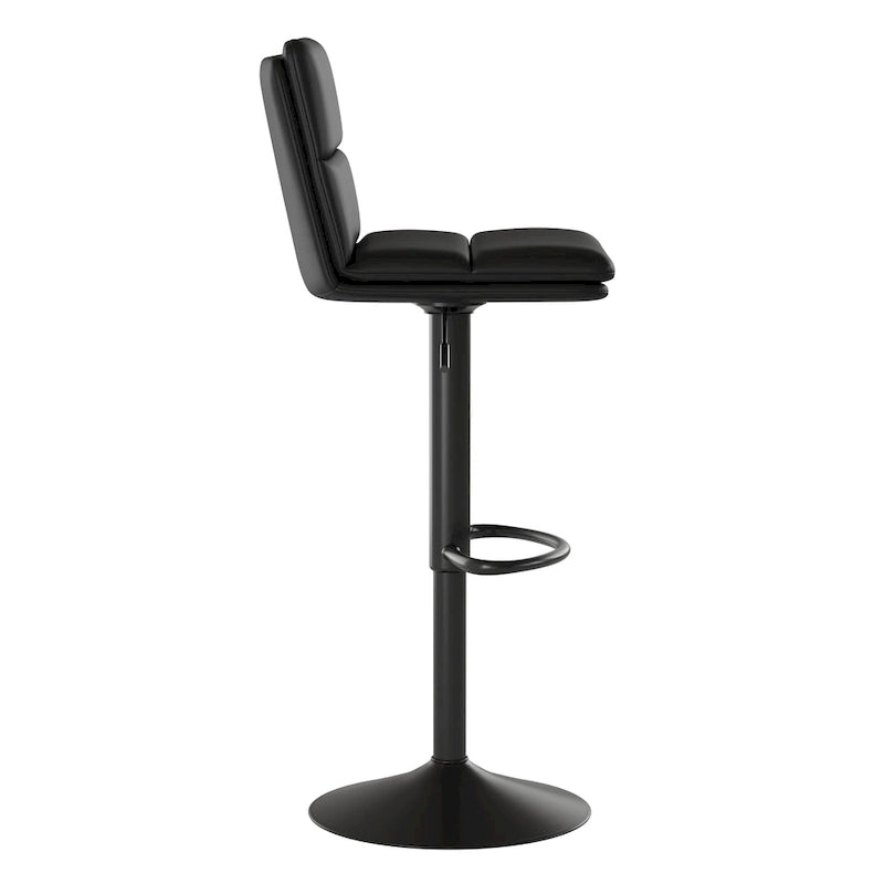 Tabourets de bar commerciaux sans accoudoirs à hauteur réglable