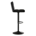 Tabourets de bar commerciaux sans accoudoirs à hauteur réglable