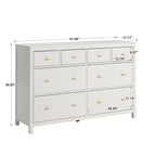 Commode 8 tiroirs Lydia