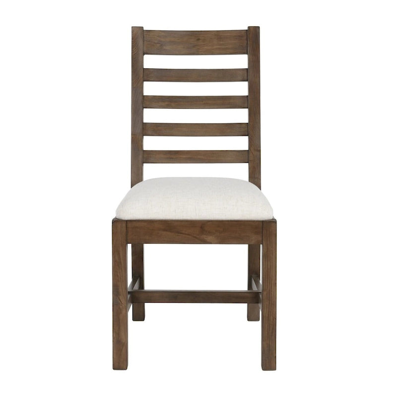 Chaise de salle à manger en bois rembourrée Quincy