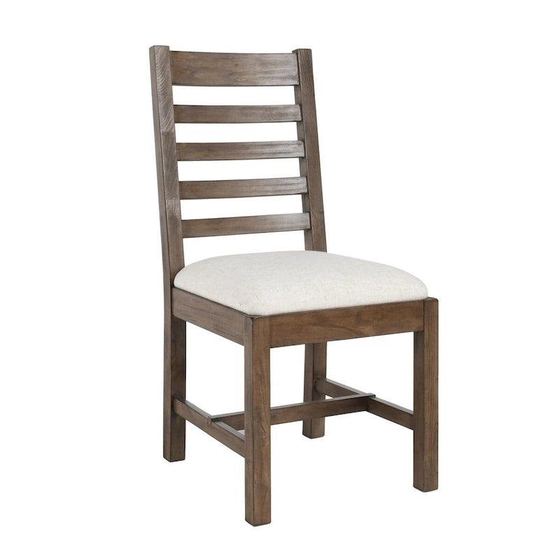 Chaise de salle à manger en bois rembourrée Quincy