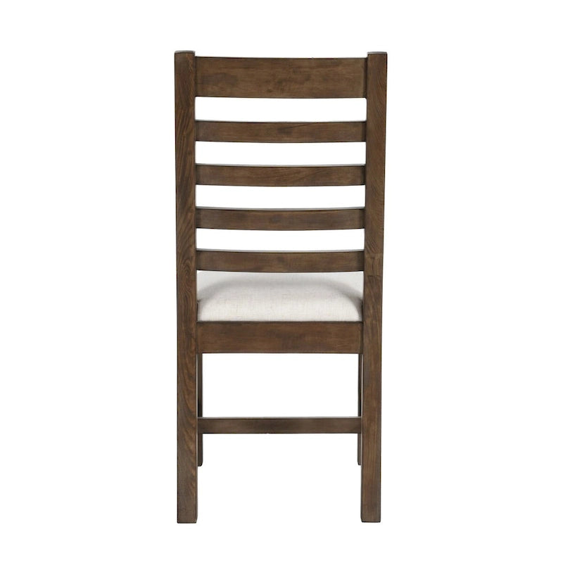 Chaise de salle à manger en bois rembourrée Quincy