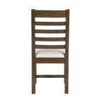 Chaise de salle à manger en bois rembourrée Quincy