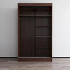 Armoire penderie 2 portes Parasol, miroir, moderne et brillante