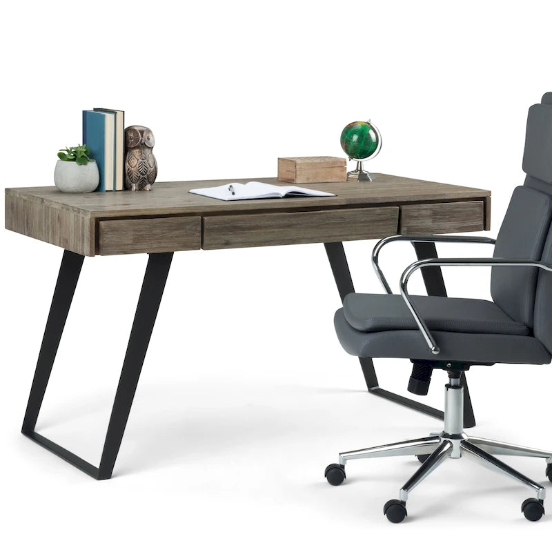 Bureau Mitchell Modern Industrial de 54 pouces de largeur