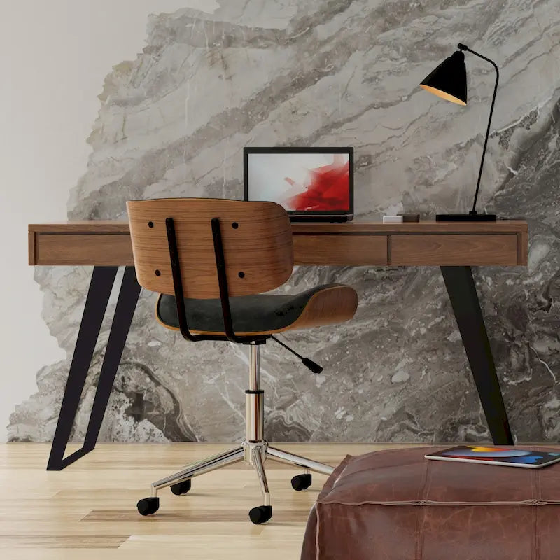 Bureau Mitchell Modern Industrial de 54 pouces de largeur