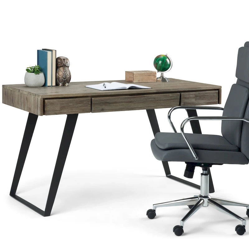 Bureau Mitchell Modern Industrial de 54 pouces de largeur