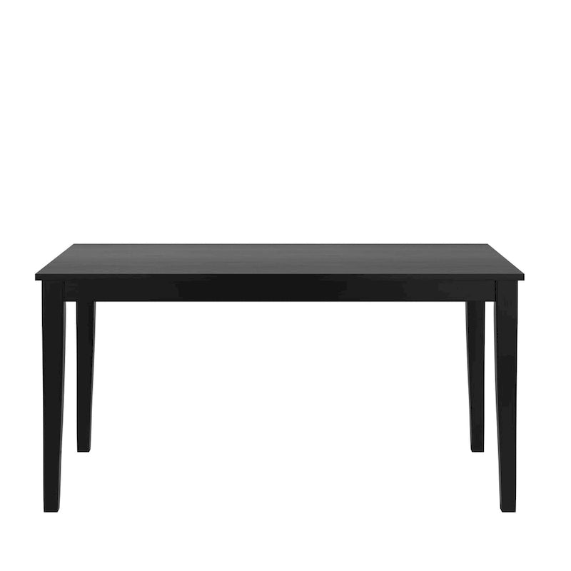 Table à manger noire Wilmington