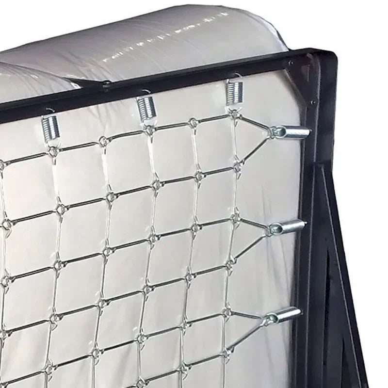 Lit pliant roulant en métal avec matelas de 99 cm et roulettes, noir