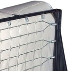 Lit pliant roulant en métal avec matelas de 99 cm et roulettes, noir