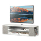 Meuble TV flottant, étagère murale, meuble de divertissement, buffet flottant sous TV, 99 cm