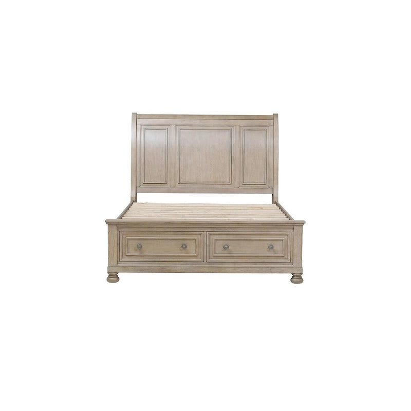 Lit Plateforme de Rangement Moderne Donald Gray Sleigh
