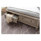 Lit Plateforme de Rangement Moderne Donald Gray Sleigh